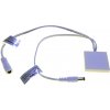MComp Podpovrchový LED vypínač pod pracovnú dosku 4A 12V/48W 24V/96W, MCWLA000076
