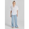 KOŠEĽA GANT REL LINEN POPOVER SS SHIRT WHITE