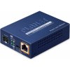 PLANET 1-Port 100/1000X SFP to konvertor sieťovej kabeláže Modrá (GUP-805A-60W)