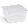 Wimex Vanička PP Quadroboxx priehľadná 115 x 115 x 61 mm 500ml, 50 ks