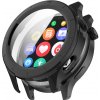 PROTEMIO 104136 PC FULL COVER Plastový kryt so sklom pre Xiaomi Watch S4 čierny