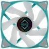 Iceberg Thermal IceGALE ARGB PC vetrák s krytom tyrkysová vr. ovládanie RGB osvetlenie; ICEGALE14A-D0A