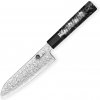 DELLINGER malý nůž ko-Santoku 140 mm Carbon Fiber Octagon