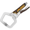INGCO C-kliešte s automatickým zamykaním 280 mm CrV