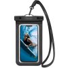 VODOTESNÉ PUZDRO SPIGEN A601 UNIVERSAL WATERPROOF CASE Čierny
