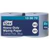Tork Priemyselné utierky v rolke 2-vrstv. TORK Heavy Duty modré W1/W2, návin 170 m (2 ks)