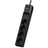 CyberPower Surge Buster™ 4 zásuvky, 2xUSB, 1.8m, nemecký, nový P0420SUD0-DE Cyber Power Systems