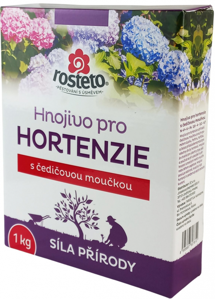 Rosteto Hnojivo s čadičovou múčkou - hortenzia 1 kg