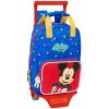Školská taška na kolieskach Mickey Mouse Clubhouse Good day Modrá 20 x 28 x 8 cm