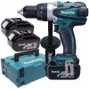 Makita DHP458RF3J vŕtačka Čierna, Modrá, Strieborná 2,4 kg