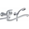 Novaservis Vaňová paneláková batéria 150 mm Metalia 55 chróm 55032,0