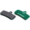 Sinter Shimano D-Type, brzdové doštičky - zelené (Green)