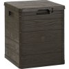 Úložný záhradný box plastový Toomax WOODYS 90 l hnedý