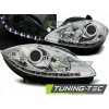 Tuning-tec PREDNÉ SVETLOMETY DAYLIGHT CHROME pasujú na SEAT LEON ALTEA 09-12