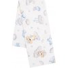 New Baby Flanelová plienka s potlačou Koala biela