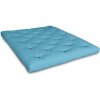 futons.cz FUTON natural cotton (bavlna) Horizont blue 160*200 cm