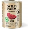 WILD FARM Hovädzia paštéta 800g bezlepkové krmivo pre psov