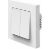 OSRAM SMART+ WiFi dvojitý nástenný vypínač, 230 V, biely, matný - 4058075849921