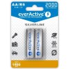 Nabíjacie batérie EverActive R6/AA Ni-MH 2000 mAh (balenie 2ks)