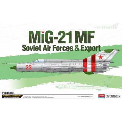 Academy Model Kit letadlo 12311 Mig-21 MF Soviet Air Force & Export LE: 36-12311 1:48