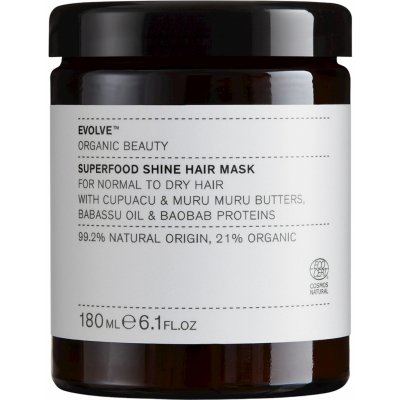 Evolve Organic Beauty Superfood Shine Hair Mask 180 ml