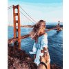 Malování podle čísel - San Francisco - Golden Gate - 40x50 cm