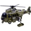 Vojenská helikoptéra so zvukovými a svetelnými efektmi