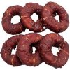 Pochúťka Donut s kačacím mäsom 10cm 6ks