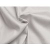 Světle šedé saténové prostěradlo plachta bez gumy