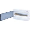 ECM18PT bytová rozvodnica 1x18 modul podomietková priehľadné dvierka IP40 001101018 ETI