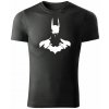 T-ričko Batman pánske tričko Farba trička: Tmavá Bridlica, Farba potlače: Biela, Veľkosť: 4XL