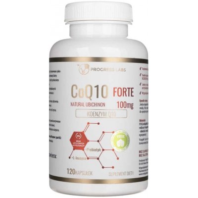 Progress Labs Koenzým Q10 Forte 100 mg 120 kapsúl