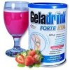 HLOUBKOVÁ KLOUBNÍ VÝŽIVA S KLINICKY TESTOVANÝMI KOLAGENNÍMI PEPTIDY 3000 Da Z KOLAGENU TYPU I, II, III S HYALURONANEM SODNÝM v denní dávce 100 mg GELADRINK® FORTE HYAL - jahoda, nápoj - 420 g