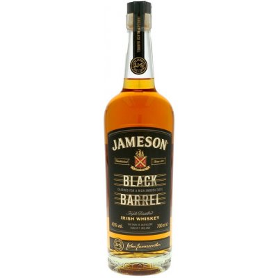 Jameson Black Barrel 40% 0,7 l (čistá fľaša)