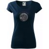 Päťdesiatnik Československý Dámske tričko Pure Tmavomodrá veľmi tmavá skoro čierna