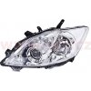 ACI TOYOTA AURIS 10- predné svetlo H11 + HB3 (el. ovládané) chróm, L
