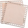 Drevené dno štvorec 20x20xm 1ks