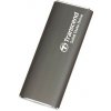 Transcend ESD265C 500GB, USB 10Gbps Type C, Externí SSD disk (3D NAND flash), kompaktní rozměry, stříbrný TS500GESD265C