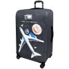 KUFREPLUS Obal na kufor Z909 Time to travel L