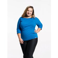 CityZen Dámské bavlnené tričko Plus Size CityZen kráľovsky modré