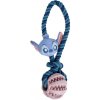 DISNEY STITCH lanová hračka pre psa s čistiacou loptičkou na zuby
