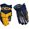 Hokejové rukavice CCM JetSpeed FT880 Black/Sunflower Senior 14 palcov