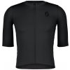 SCOTT Cyklistický dres s krátkym rukávom - TRAINING - čierna