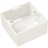 SOLARIX SX9-0-WH Box na omietku pre/pod zásuvku SX9 biely 80 x 80 x 40mm