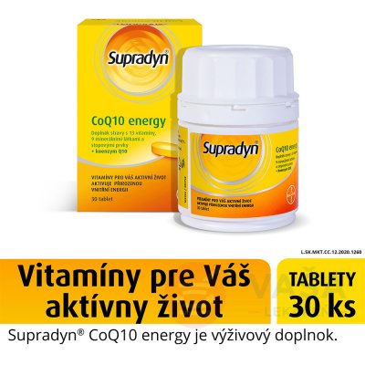 Supradyn CO Q10 Energy 30 tabliet