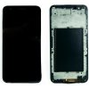 LG K20 2019 čierny OEM LCD displej s dotykom a rámom, predný panel