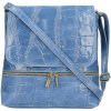 Mondo Italia Kožená kabelka na rameno 573 jeans Made in Italy Jeans
