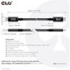 Club3D Kabel USB4 Gen3x2 Type-C Oboustranný kabel 8K60Hz, Data 40 Gbps, PD 240W(48V/5A) EPR M/M 2m