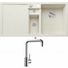 Blanco COLLECTIS 6 S biela soft 527058 + Blanco MILI chróm 519413