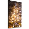 Vertikálny foto obraz na plátne Svietiacich stromček 50x100 cm